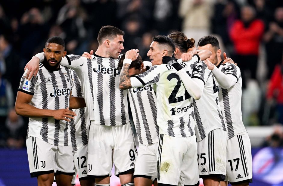 Para pemain Juventus juga fokus pada pertandingan Piala