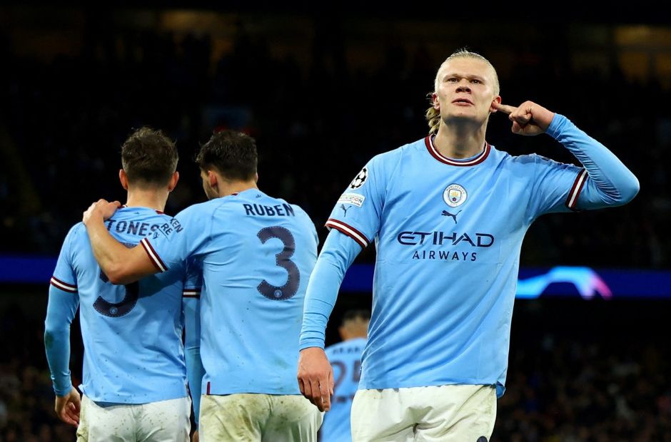 Erling Haaland một trung phong xuất sắc của Man city thời điểm hiện tại 