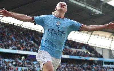 Haaland liên tiếp ghi bàn cho Man City và phá rất nhiều kỷ lục của các huyền thoại