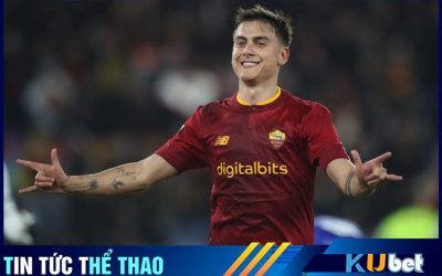 Paulo Dybala trong màu áo CLB AS Roma