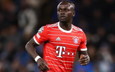 Sadio Mane trong màu áo CLB Bayern Munich