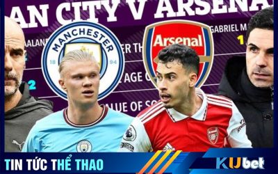 Man City đã giành được 3 điểm tại sân nhà trước Arsenal