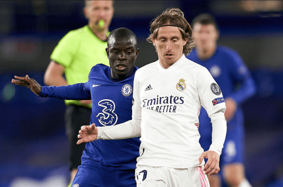 Modric làm lưu mờ hàng tiền vệ Chelsea