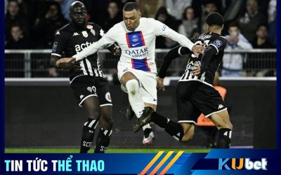 Mbappe thăng hoa giúp PSG dành trọn 3 điểm với 2 bàn thắng