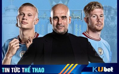 De Bruyne cùng Haaland sẽ giúp Man City làm được cú ăn ba lịch sử mùa này?