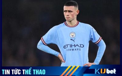 Phil Foden đã quay trở lại sau ca phẫu thuật mổ ruột thừa