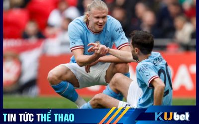 Haaland là vũ khí đáng sợ trên hàng công của Man City