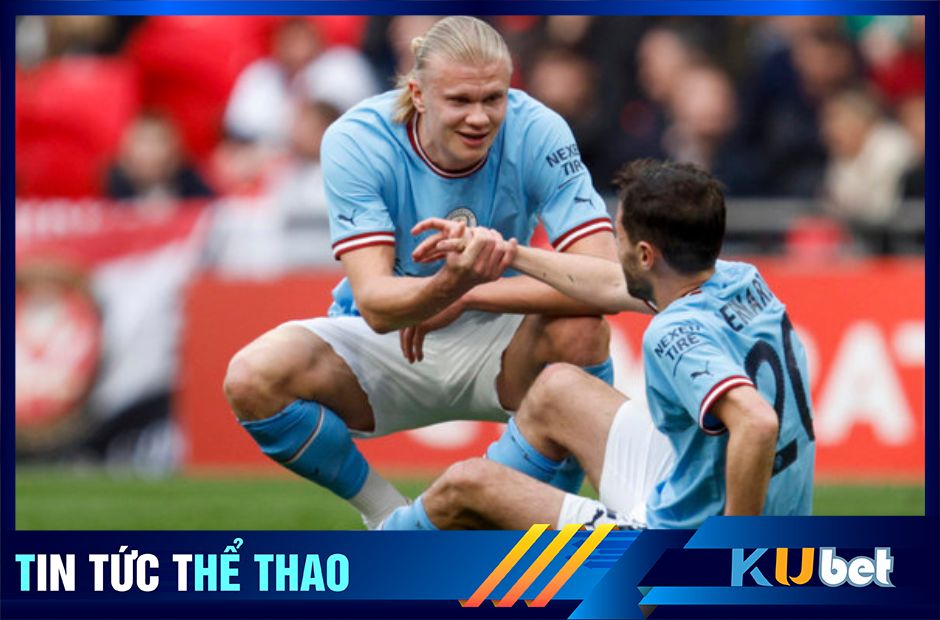 Haaland là vũ khí đáng sợ trên hàng công của Man City