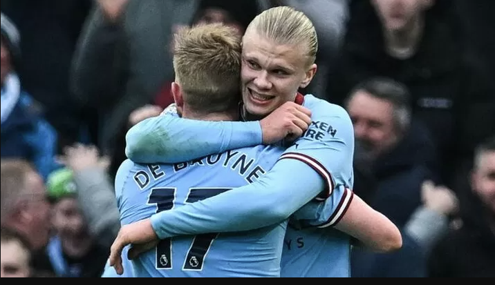 De Bruyne và Haaland là cặp bài trùng tại Man City