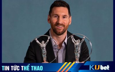 Messi nhận 2 danh hiệu tại lễ trao giải Laureus World Sports Awards