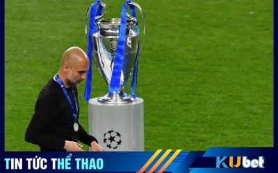 HLV Pep nhận huy chương Bạc sau khi Man City thua Chelsea tại chung kết C1