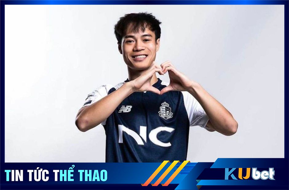 Văn Toàn trong màu áo CLB Seoul E-Land