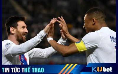 Messi ghi bàn trong trận PSG hòa Strasbourg 1-1.