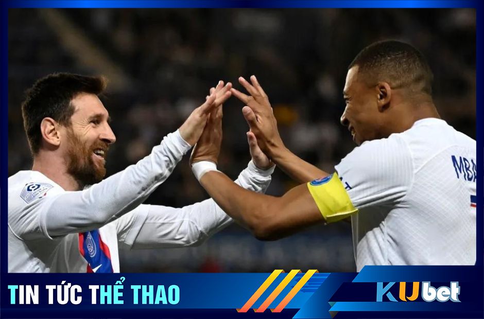 Messi ghi bàn trong trận PSG hòa Strasbourg 1-1.