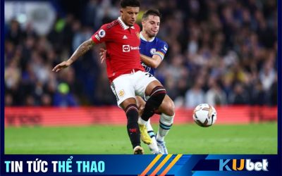 Sancho khiến Ten Hag hài lòng khi thể hiện cực tốt trước Chelsea