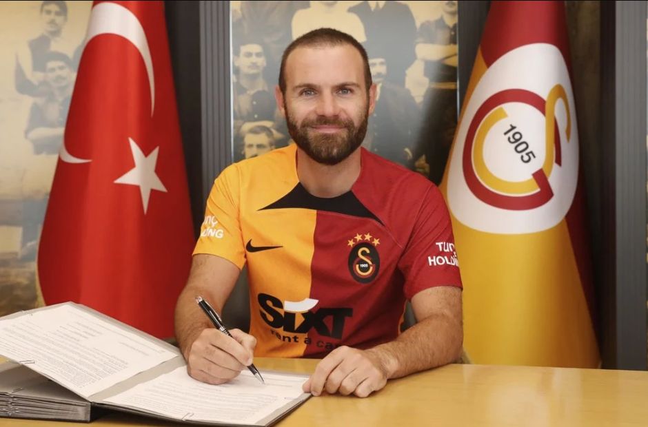 Juan Mata meninggalkan MU untuk bergabung dengan tim di Türkiye 