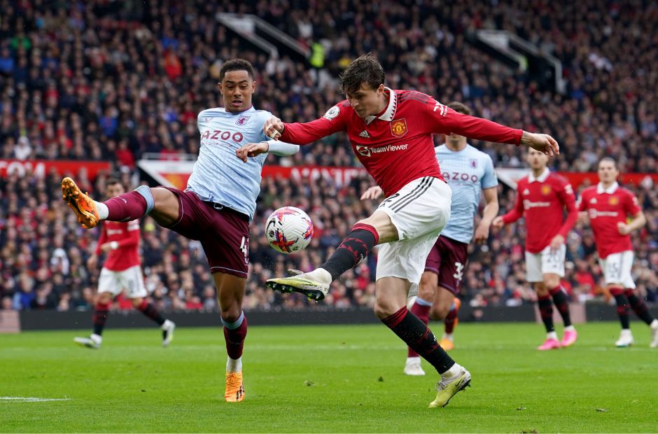 Lindelof tỏa sáng ở trận gặp Aston Villa