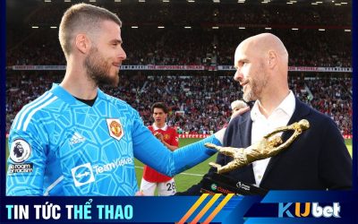 Ten Hag rất hài lòng về De Gea trong khung gỗ của Quỷ Đỏ