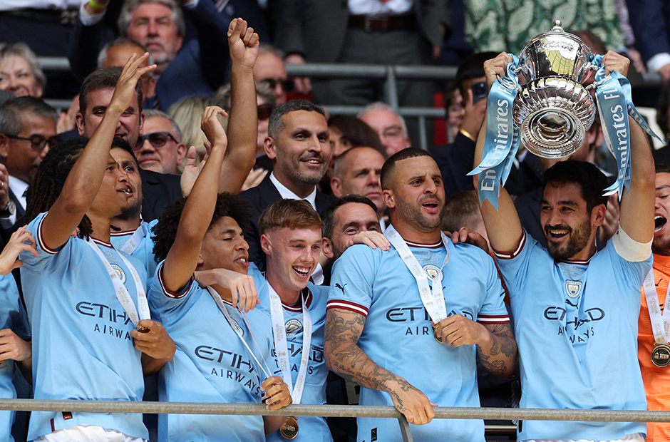 Gundogan có công lớn giúp Man City mang về chiếc Cúp quốc nội vừa qua