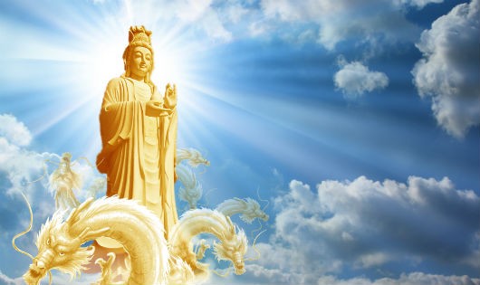 Mộng thấy Phật Bà Quan Âm trên trời là báo hiệu tốt lành