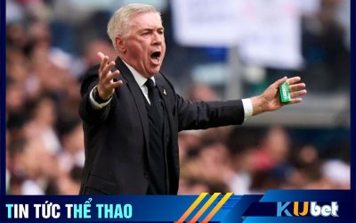 HLV huyền thoại của Real Madrid ông Carlo Ancelotti