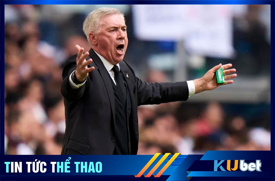 HLV huyền thoại của Real Madrid ông Carlo Ancelotti