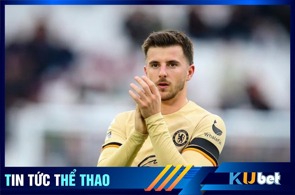 Tiền vệ Mason Mount đang chơi trong màu áo CLB Chelsea