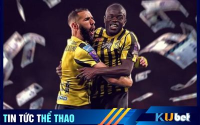 Kante sẽ làm đồng đội của Karim Benzema tại CLB Al Ittihad.