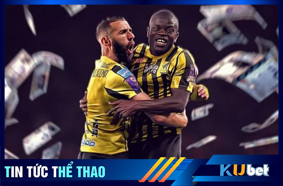 Kante sẽ làm đồng đội của Karim Benzema tại CLB Al Ittihad.