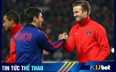 Beckham Vs Messi luôn có một mối quan hệ tốt, hoặc rất tốt