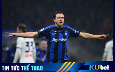 Matteo Darmian trong màu áo Inter Milan