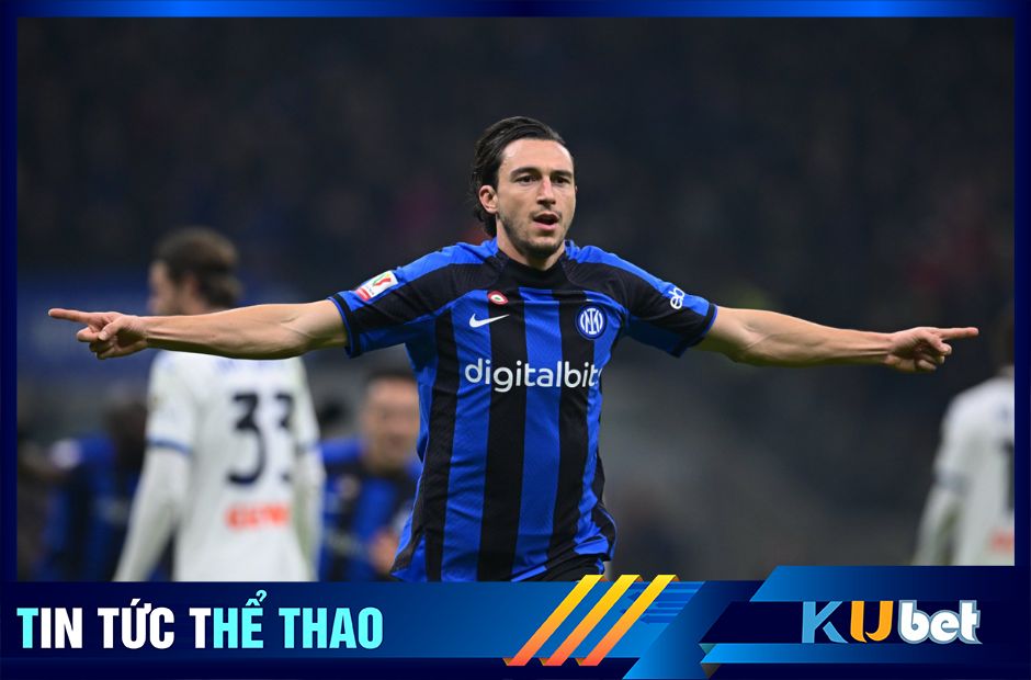 Matteo Darmian trong màu áo Inter Milan