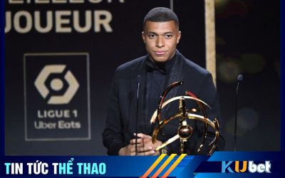 Mbappe nhận giải thưởng cầu thủ xuất sắc nhất Ligue 1 mùa giải 2022/23