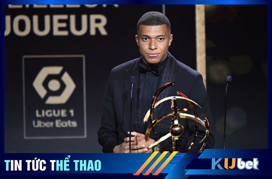 Mbappe nhận giải thưởng cầu thủ xuất sắc nhất Ligue 1 mùa giải 2022/23