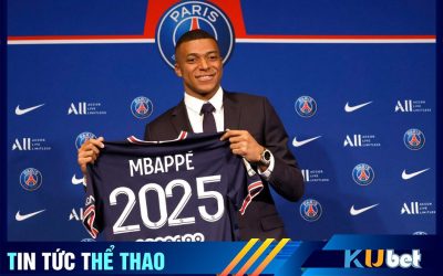 Mbappe bất ngờ quay xe không gia hạn hợp đồng cùng PSG đến năm 2025