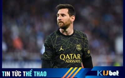 Lionel Messi trong màu áo du đấu của CLB PSG