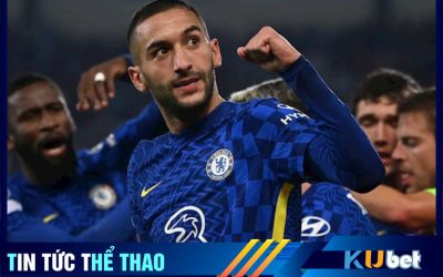 Hakim Ziyech khả năng sẽ đến CLB Trung Đông tái ngộ Kante