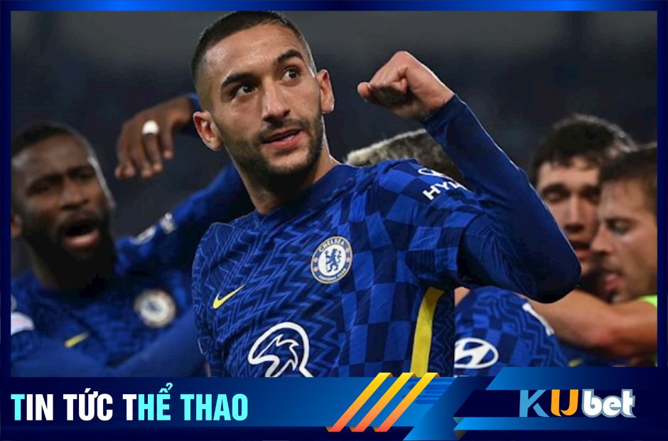 Hakim Ziyech khả năng sẽ đến CLB Trung Đông tái ngộ Kante