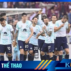 VỚI CHIẾN THẮNG NHỌC NHẰN TRƯỚC TORINO, INTER MILAN ĐỪNG THỨ 3 BẢNG XẾP HẠNG