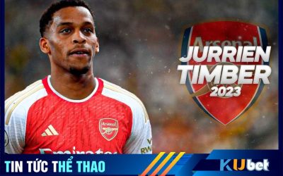 Arsenal tự tin có thêm bom tấn thứ 2 đó là Jurrien Timber