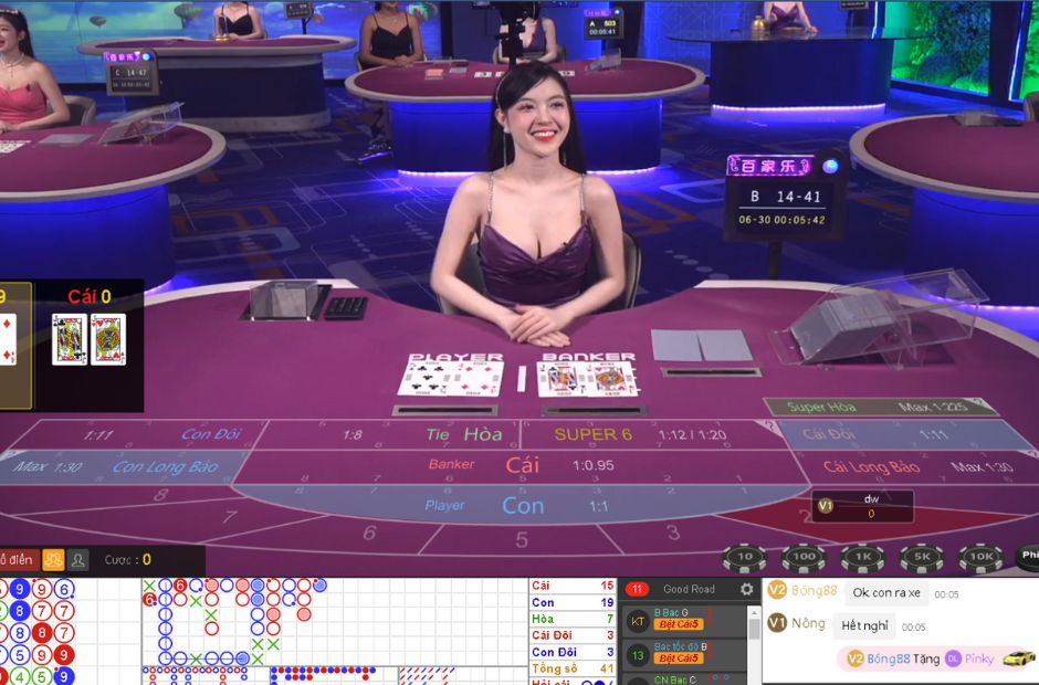 Luật chơi trò Baccarat online trong KU CASINO