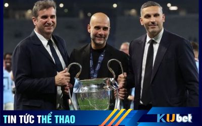 Pep Guardiola trở thành HLV duy nhất đoạt cú ăn ba với 2 đội bóng khác nhau