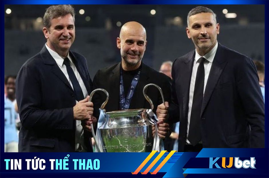 Pep Guardiola trở thành HLV duy nhất đoạt cú ăn ba với 2 đội bóng khác nhau