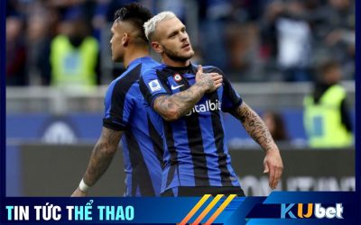 Dimarco giúp Inter Milan vào đến trận Chung kết Champions League mùa giải vừa qua.