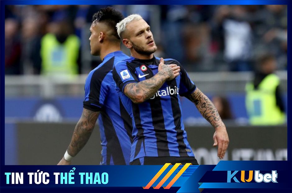 Dimarco giúp Inter Milan vào đến trận Chung kết Champions League mùa giải vừa qua.