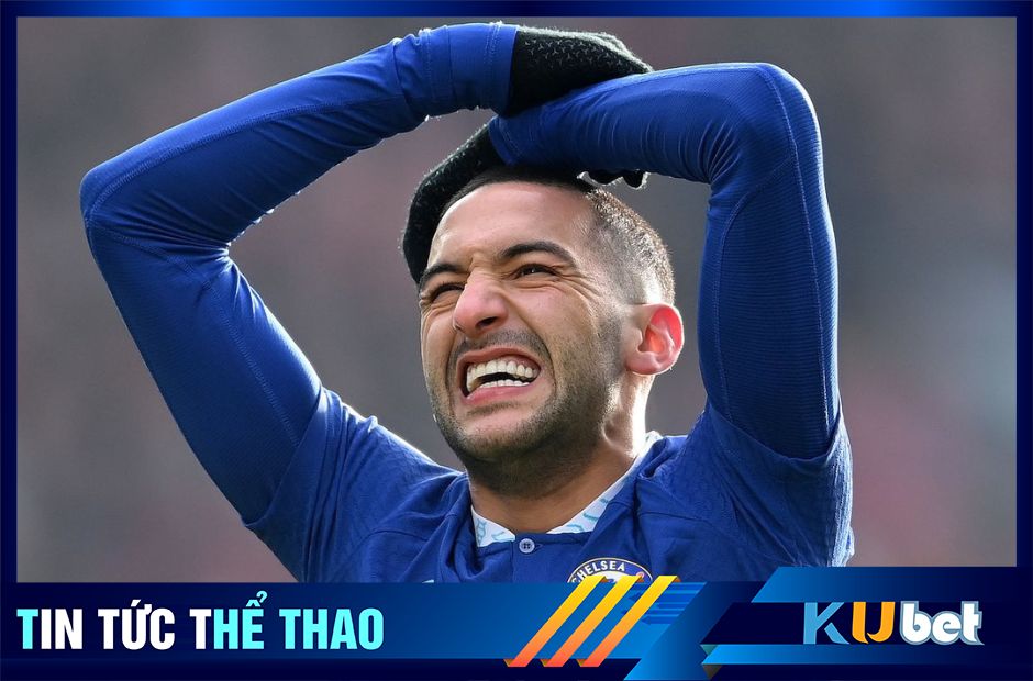 Ziyech lần thứ 2 muốn thoát khỏi Chelsea mà không được