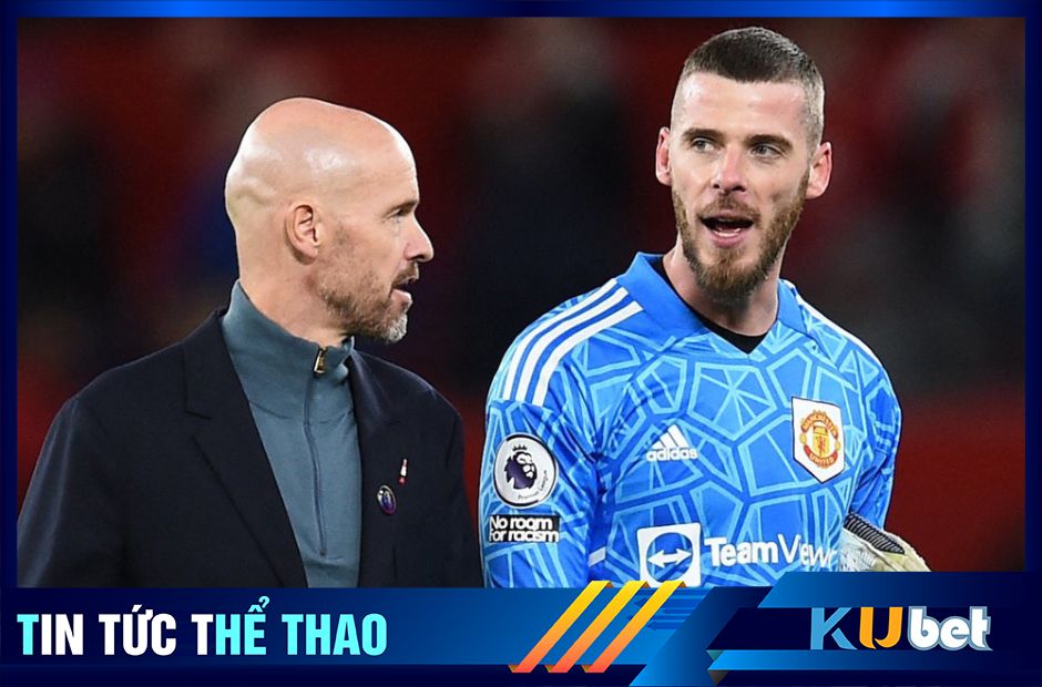 HLV ten Hag đi cùng De Gea ngày cả 2 còn tìm được tiếng nói chung