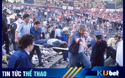 Khung cảnh đổ nát, kinh hoàng của sân vận động Heysel năm 1985