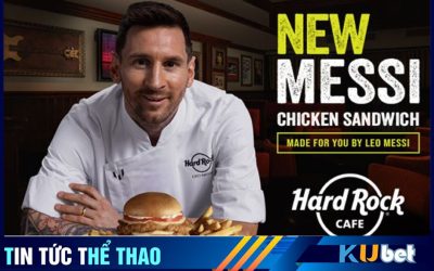 Messi trong một đoạn quảng cáo về món ăn mới mang tên mình