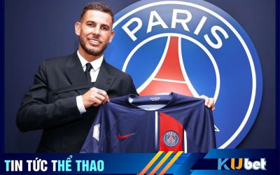 Lucas Hernandez đã chính thức trở thành một mảnh ghép của PSG